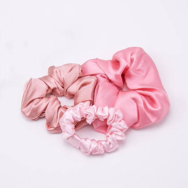 Darling - 100% Silk Scrunchies Set, Scrunchie - Nakhrewali 